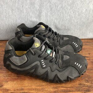 Terra Arrow Steele Toes Shoes Men’s Size 8 Black Gray Sneakers Safety Oil Resist